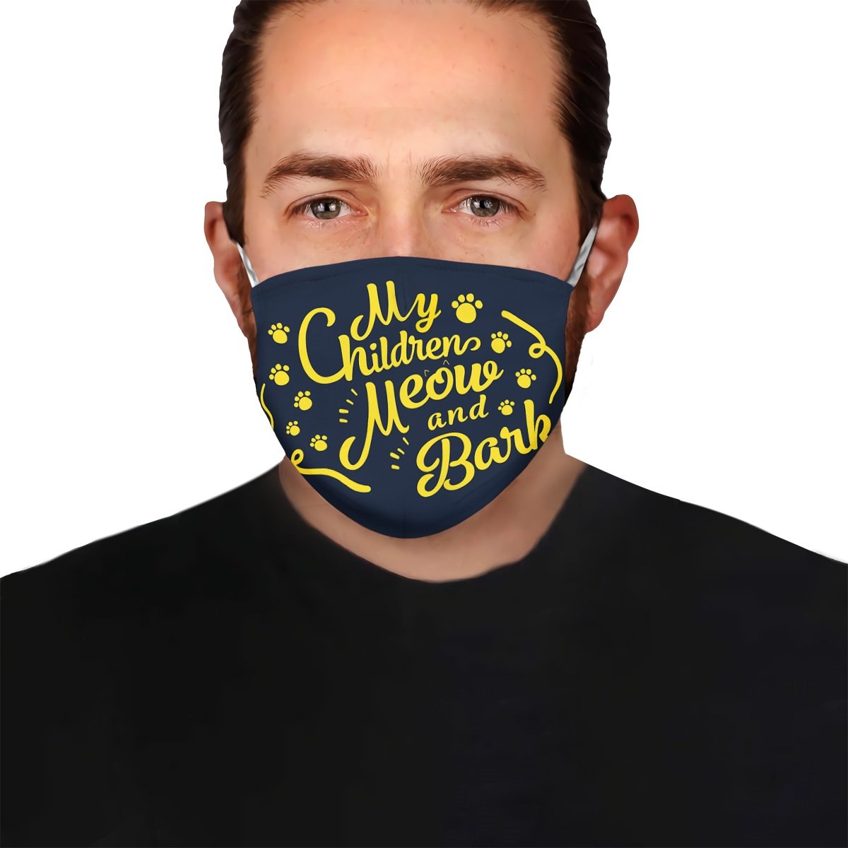 My Children Meow And Bark EZ02 2504 Face Mask