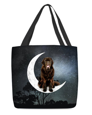 Newfoundland-Sit On The Moon-Cloth Tote Bag