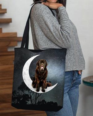 Newfoundland-Sit On The Moon-Cloth Tote Bag