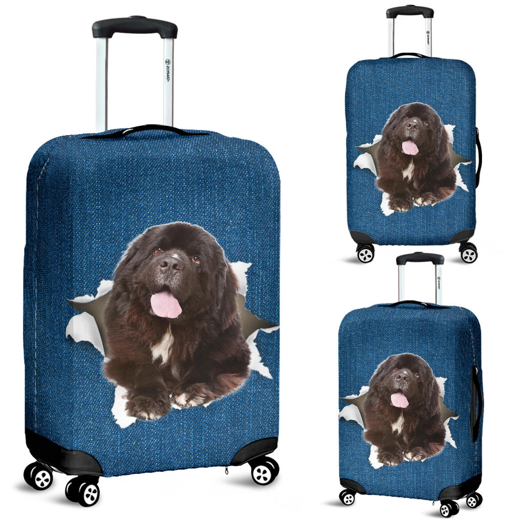 Newfoundland-Torn Paper Luggage Covers