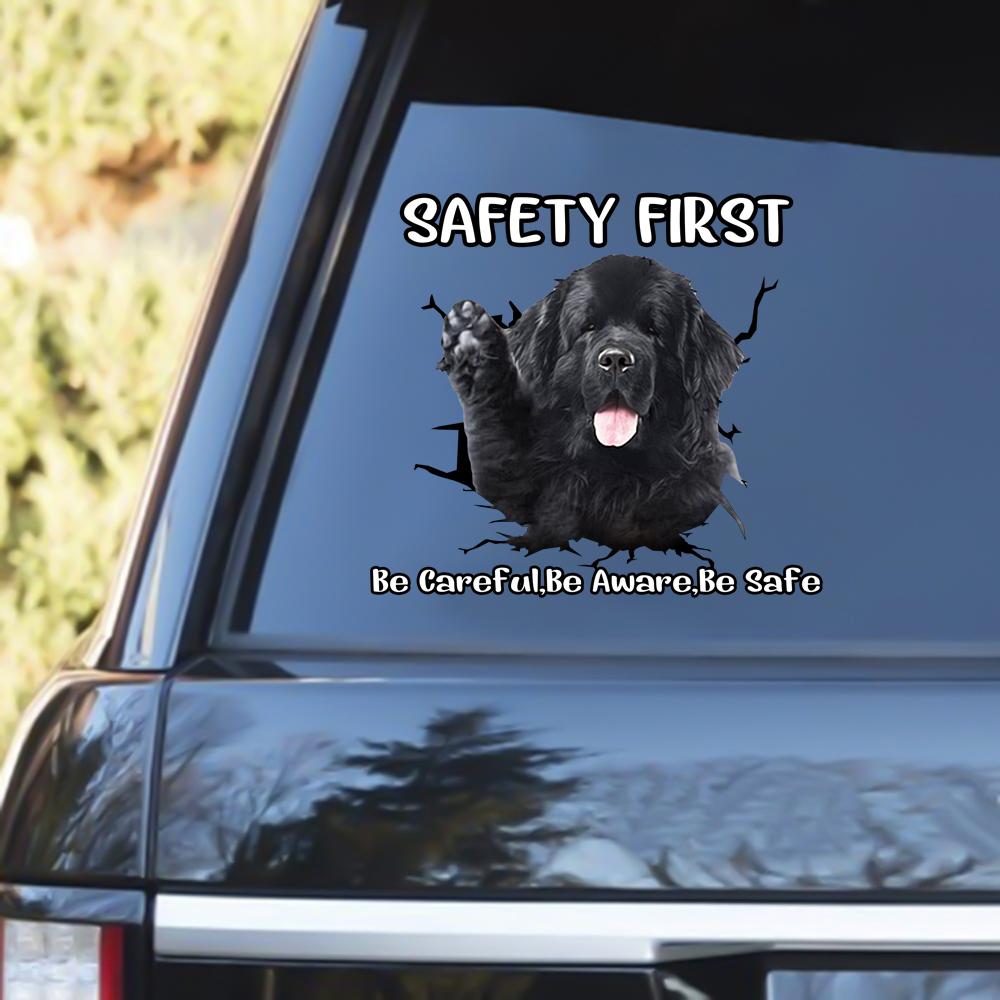 Newfoundland Safety First Decal