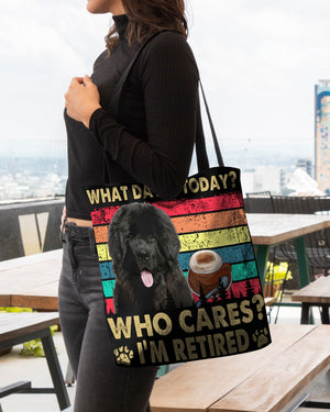 Newfoundland Who Cares-Cloth Tote Bag