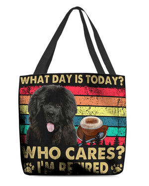 Newfoundland Who Cares-Cloth Tote Bag