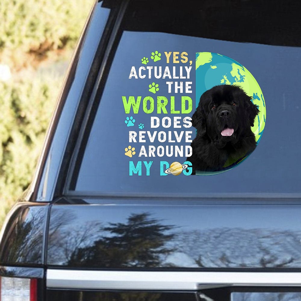 Newfoundland Revolve Around Decal