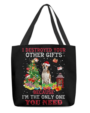 Only One-American Bulldog 1-Cloth Tote Bag