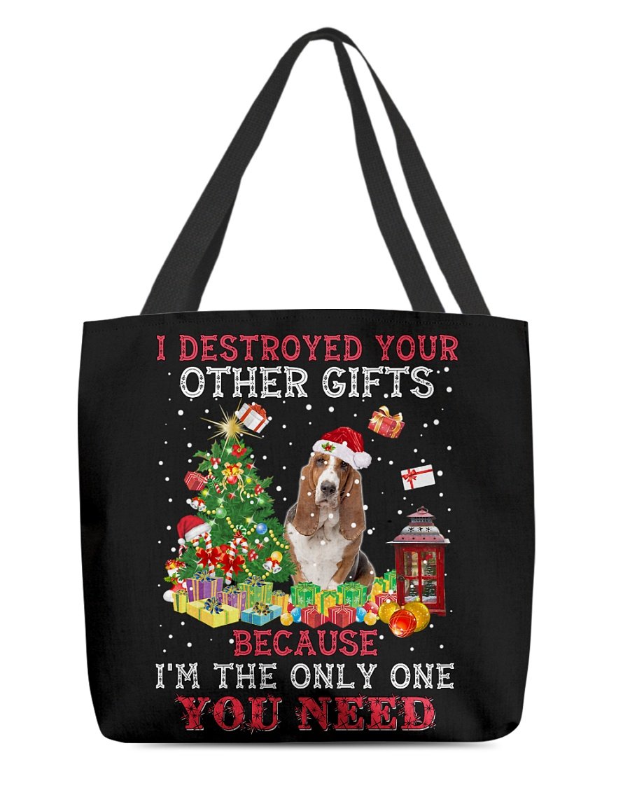 Only One-Basset Hound-Cloth Tote Bag