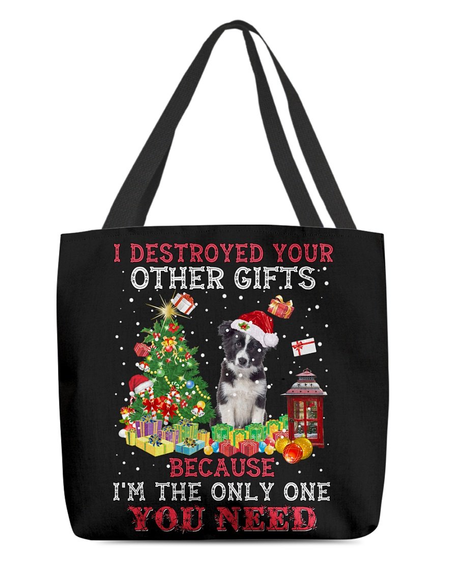 Only One-Border Collie-Cloth Tote Bag