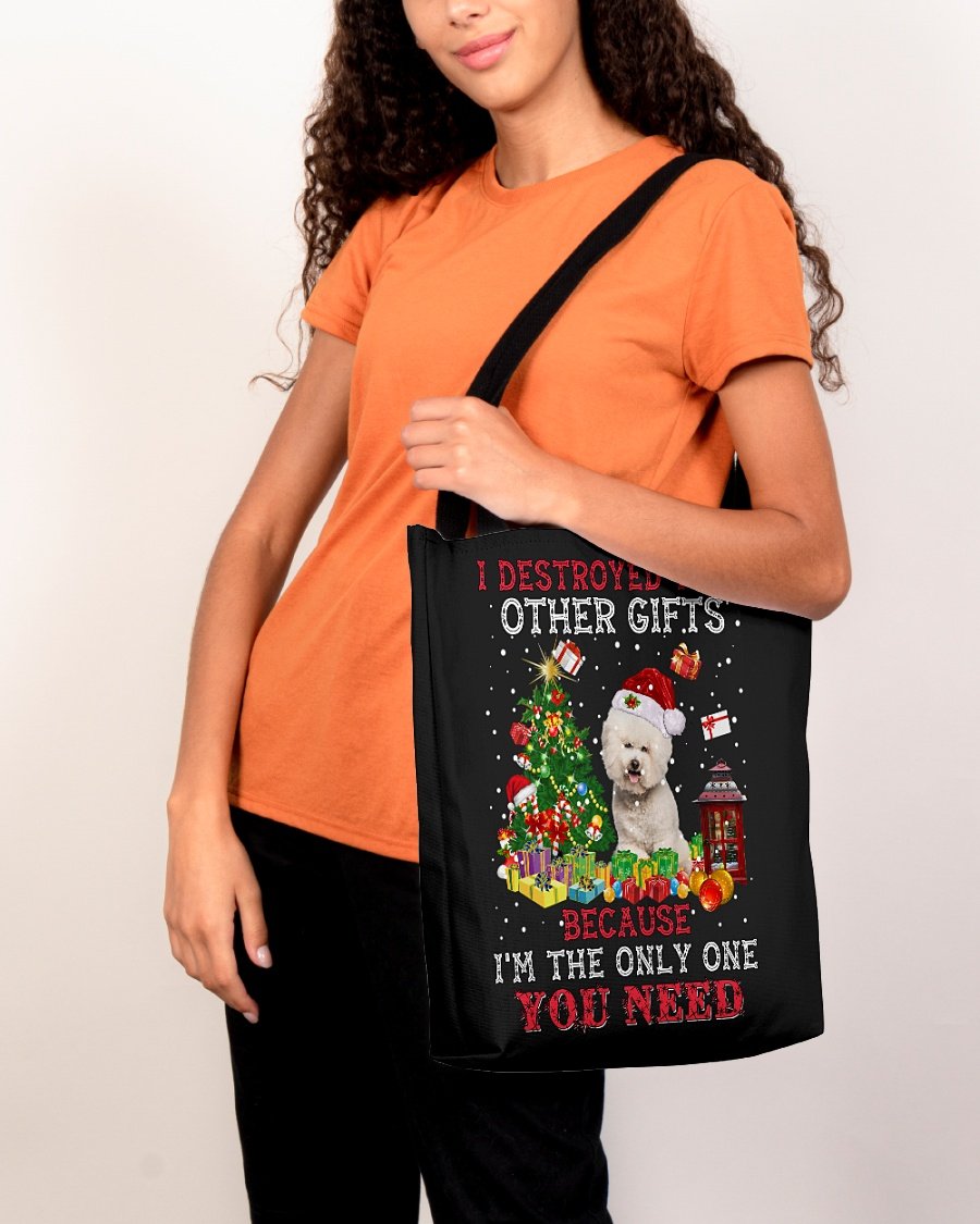 Only One-CREAM Bichon Frise-Cloth Tote Bag
