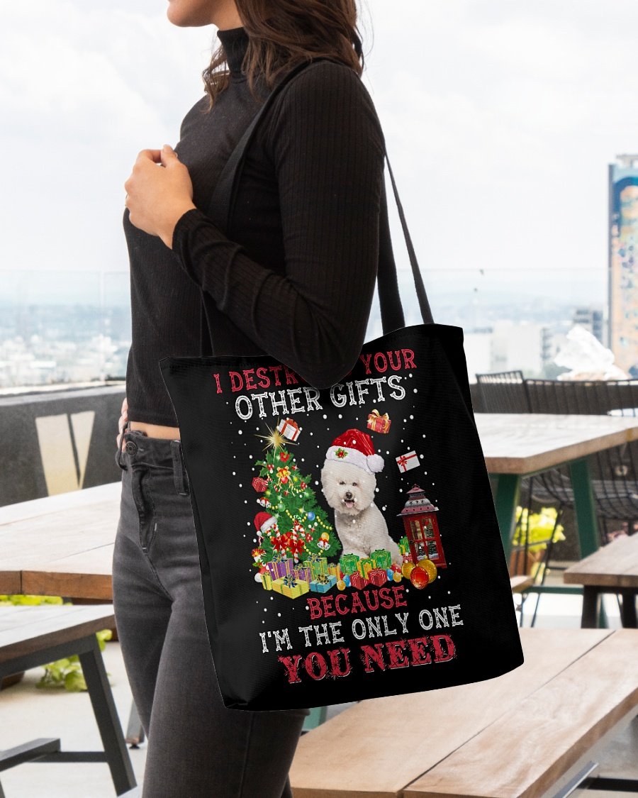 Only One-CREAM Bichon Frise-Cloth Tote Bag