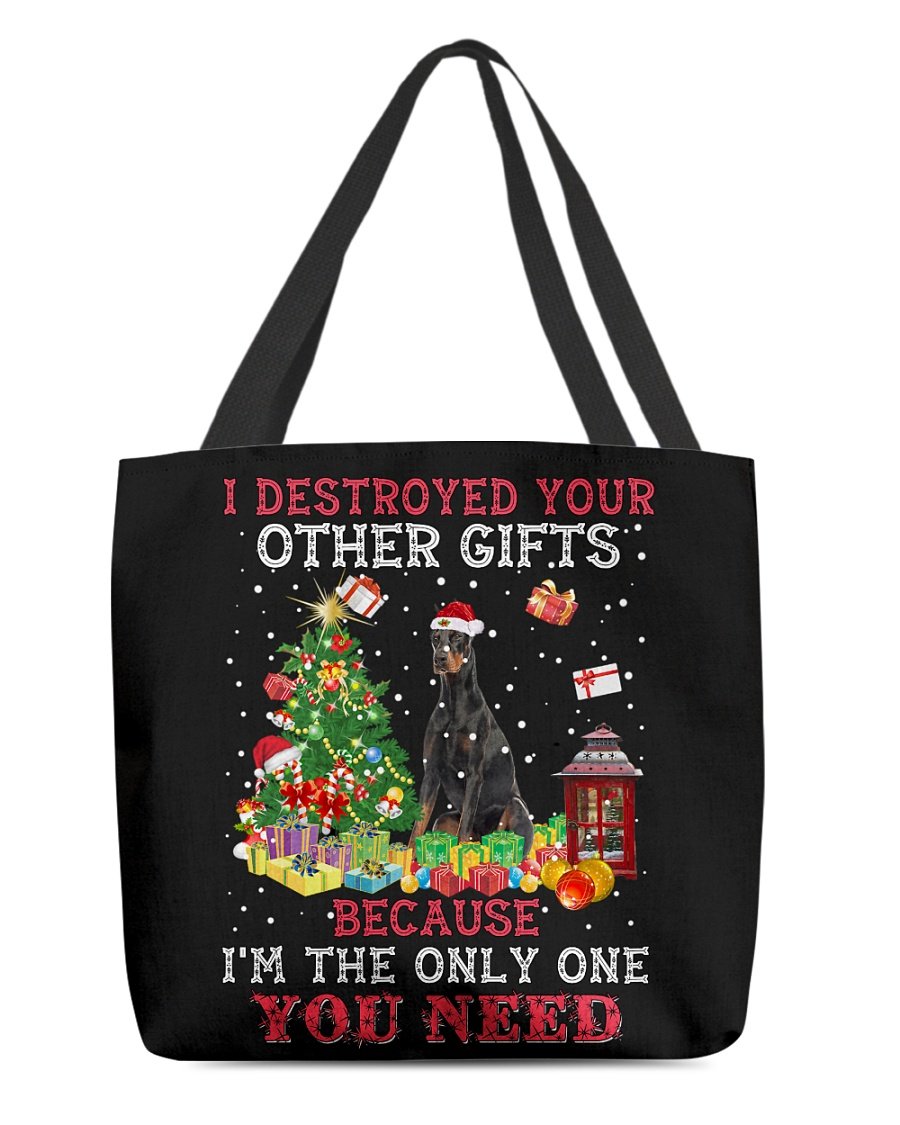 Only One-Dobermann 1-Cloth Tote Bag