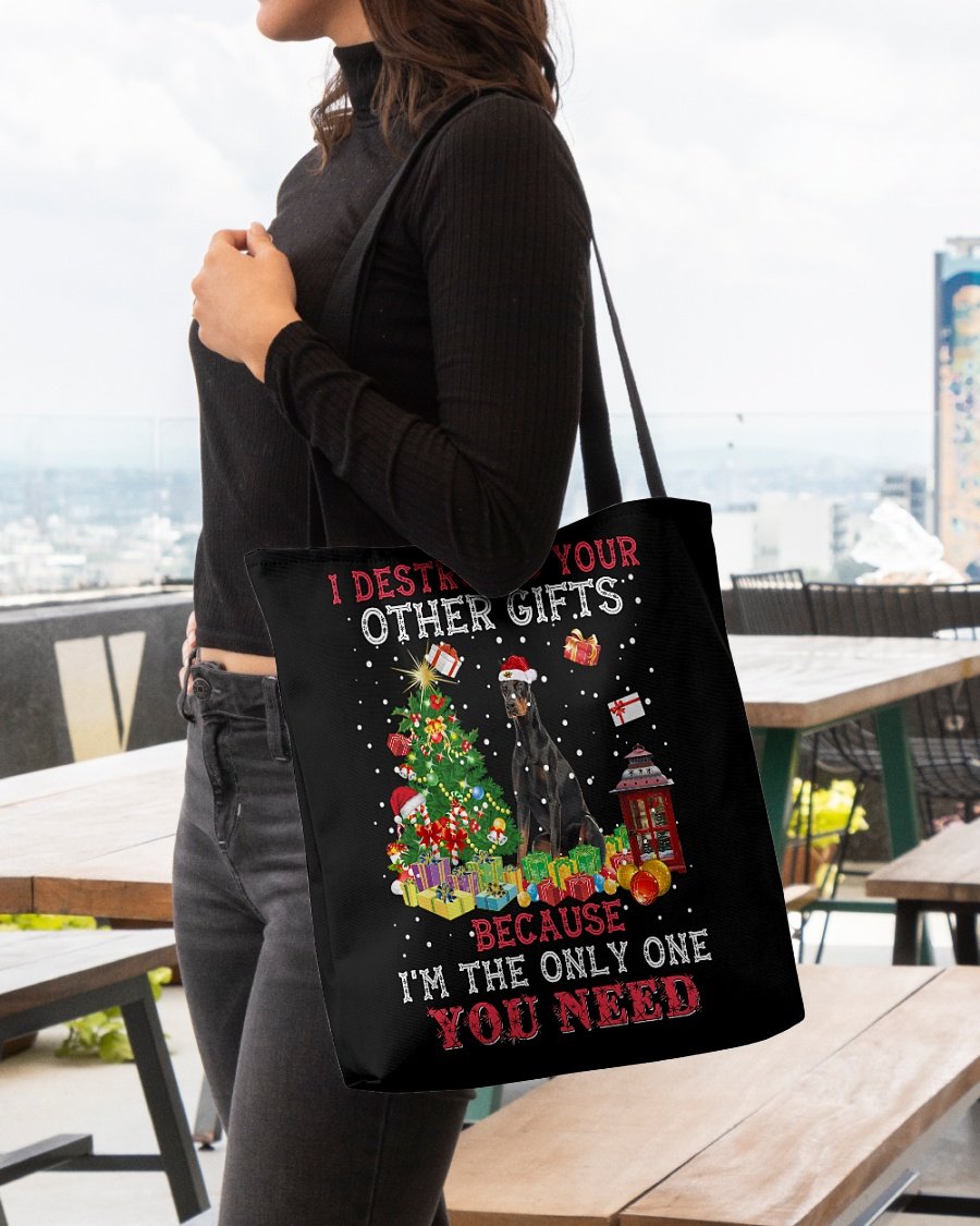 Only One-Dobermann 1-Cloth Tote Bag