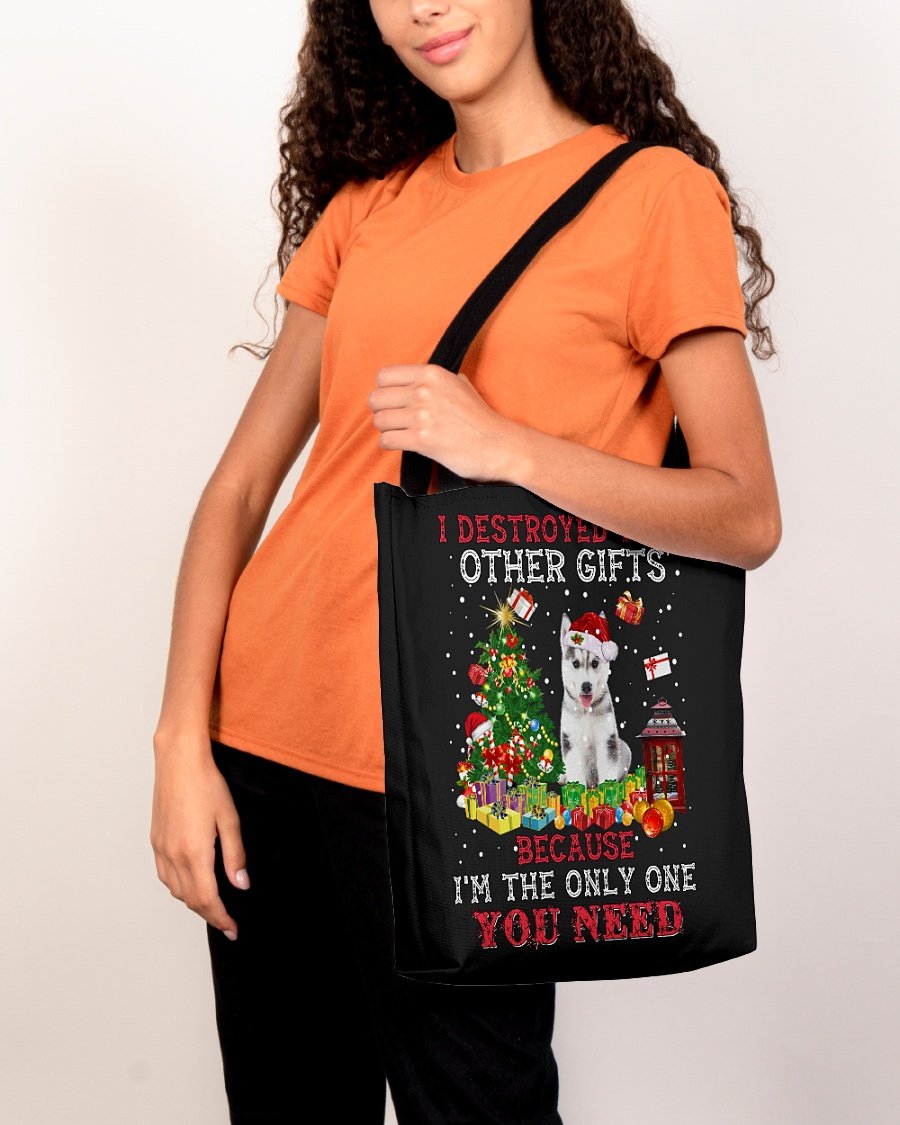 Only One-Husky 2-Cloth Tote Bag