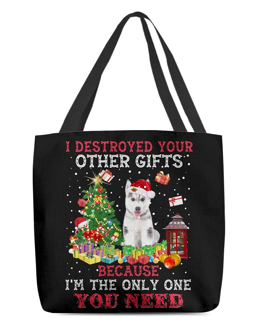 Only One-Husky 2-Cloth Tote Bag