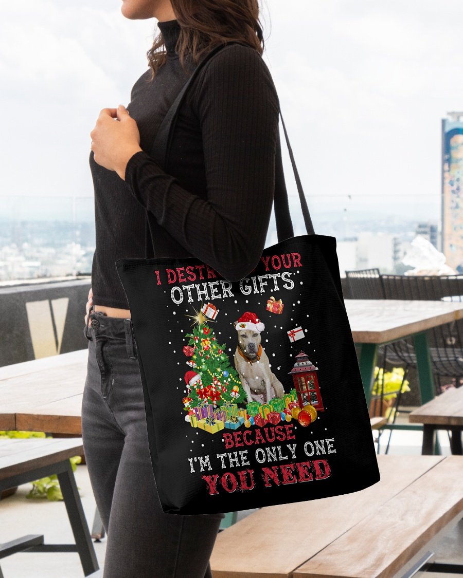 Only One-Pitbull 1-Cloth Tote Bag