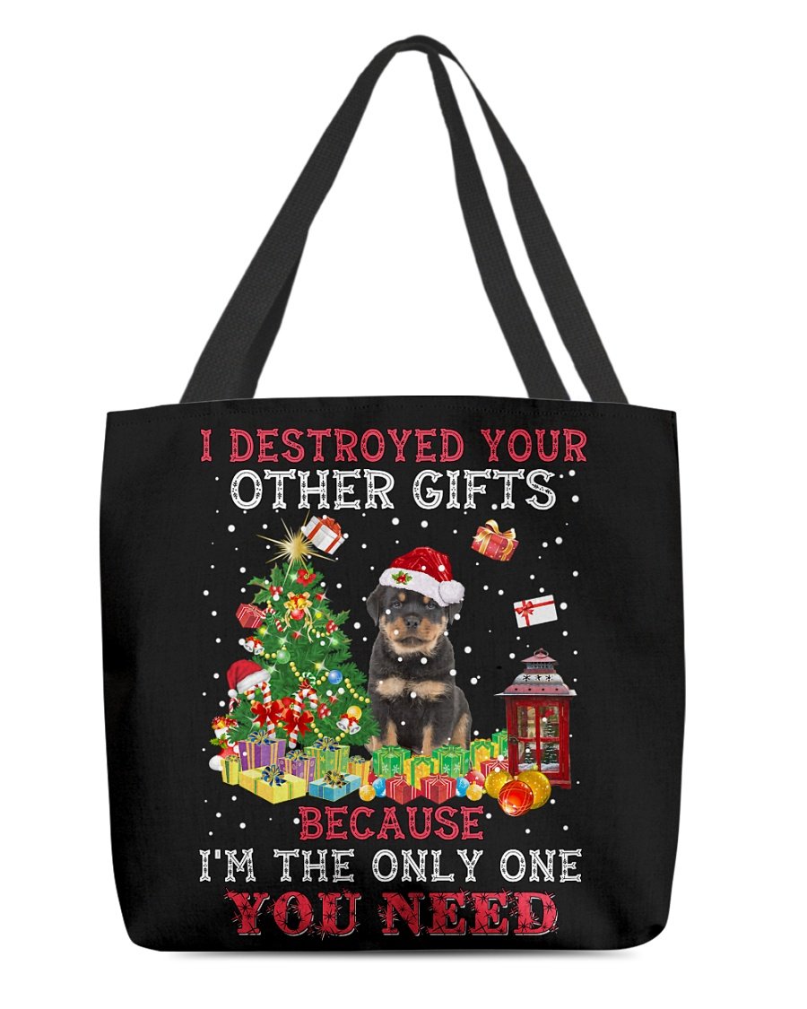 Only One-Rottweiler 2-Cloth Tote Bag