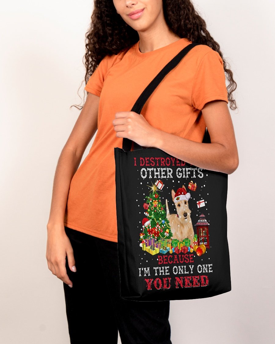 Only One-Wheaten Scottish Terrier-Cloth Tote Bag