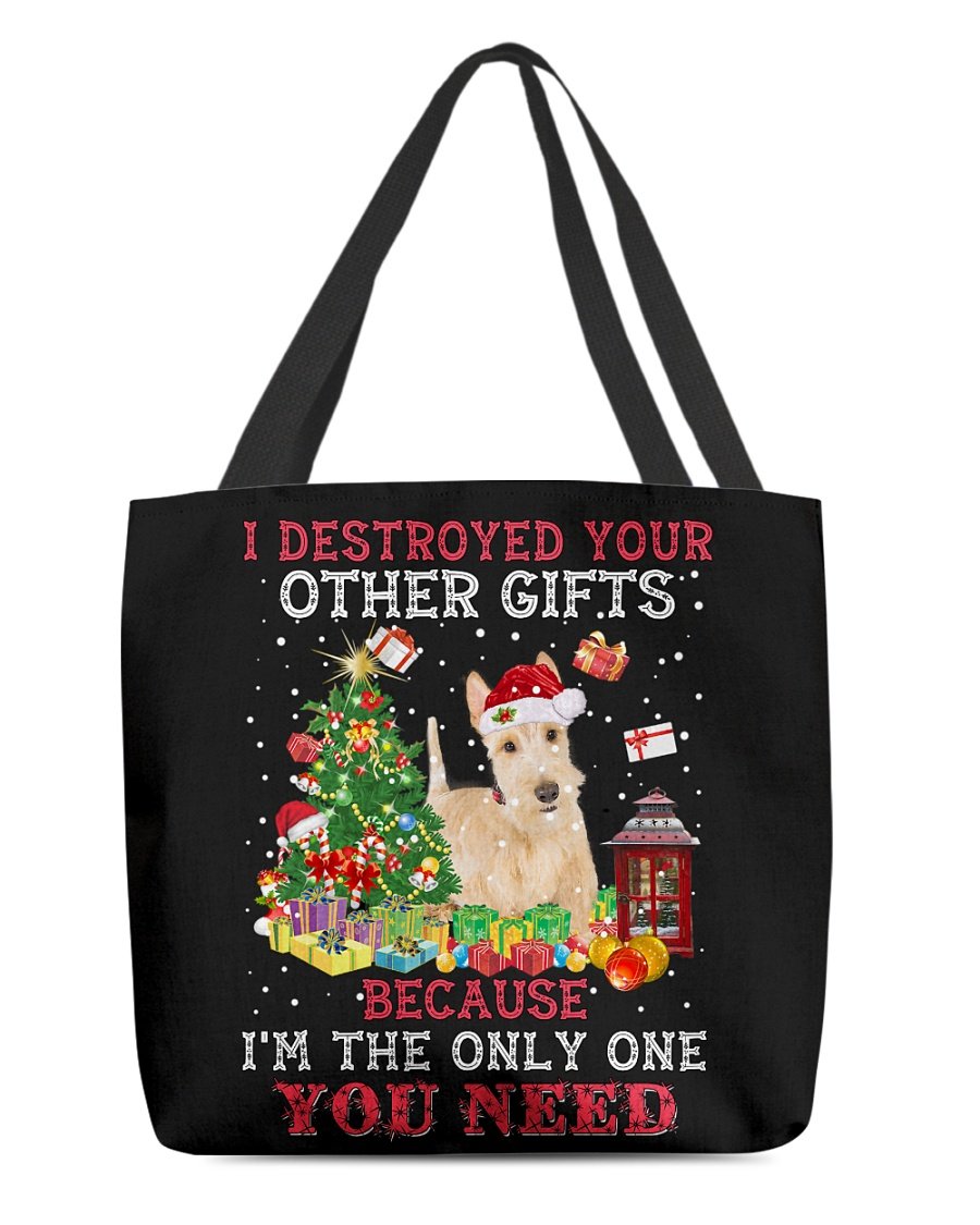 Only One-Wheaten Scottish Terrier-Cloth Tote Bag