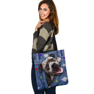 PITBULL-The Rainbow-Cloth Tote Bag