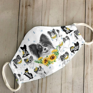 Papillon Sunflower EZ07 2606 Face Mask