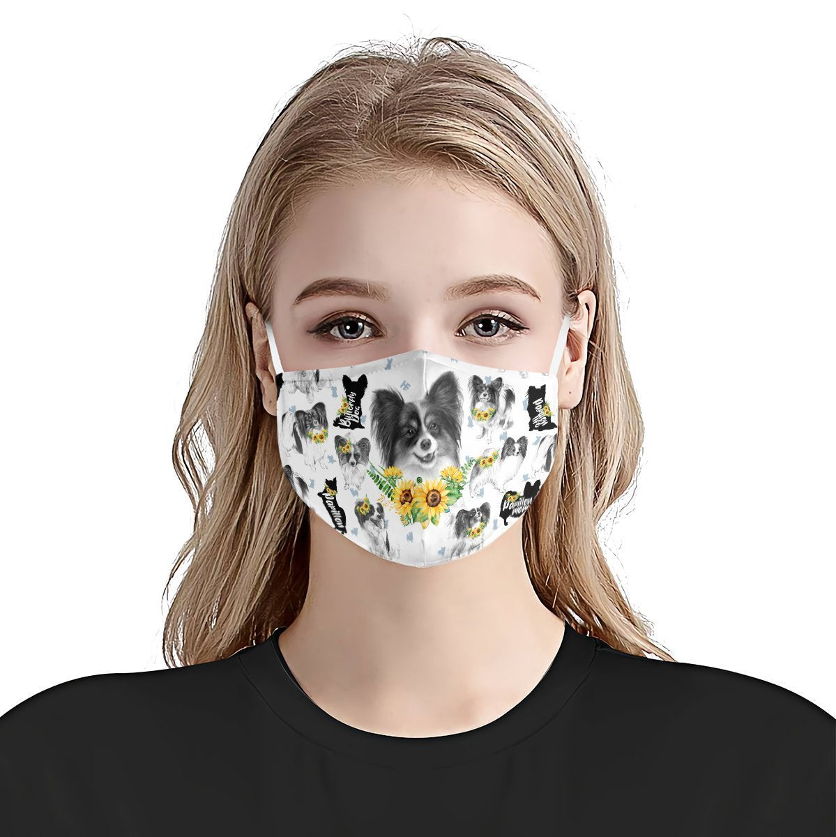 Papillon Sunflower EZ07 2606 Face Mask