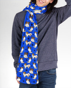 Papillon-Paw Dog Scarf