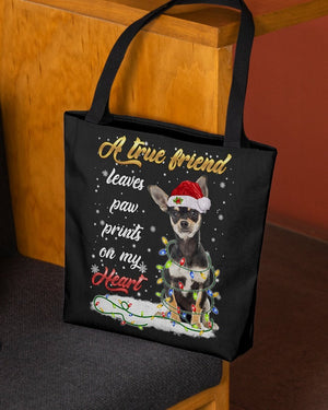 Paw Prints-Chihuahua-Cloth Tote Bag