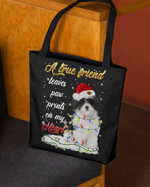 Paw Prints-Havanese 1-Cloth Tote Bag