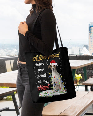 Paw Prints-Jack Russell Terrier 1-Cloth Tote Bag