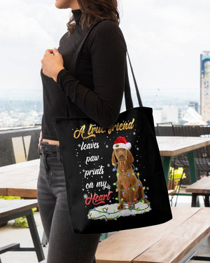 Paw Prints-Vizsla-Cloth Tote Bag