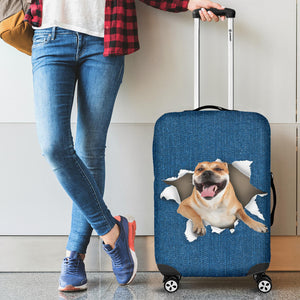 Perro de Presa Mallorquin-Torn Paper Luggage Covers