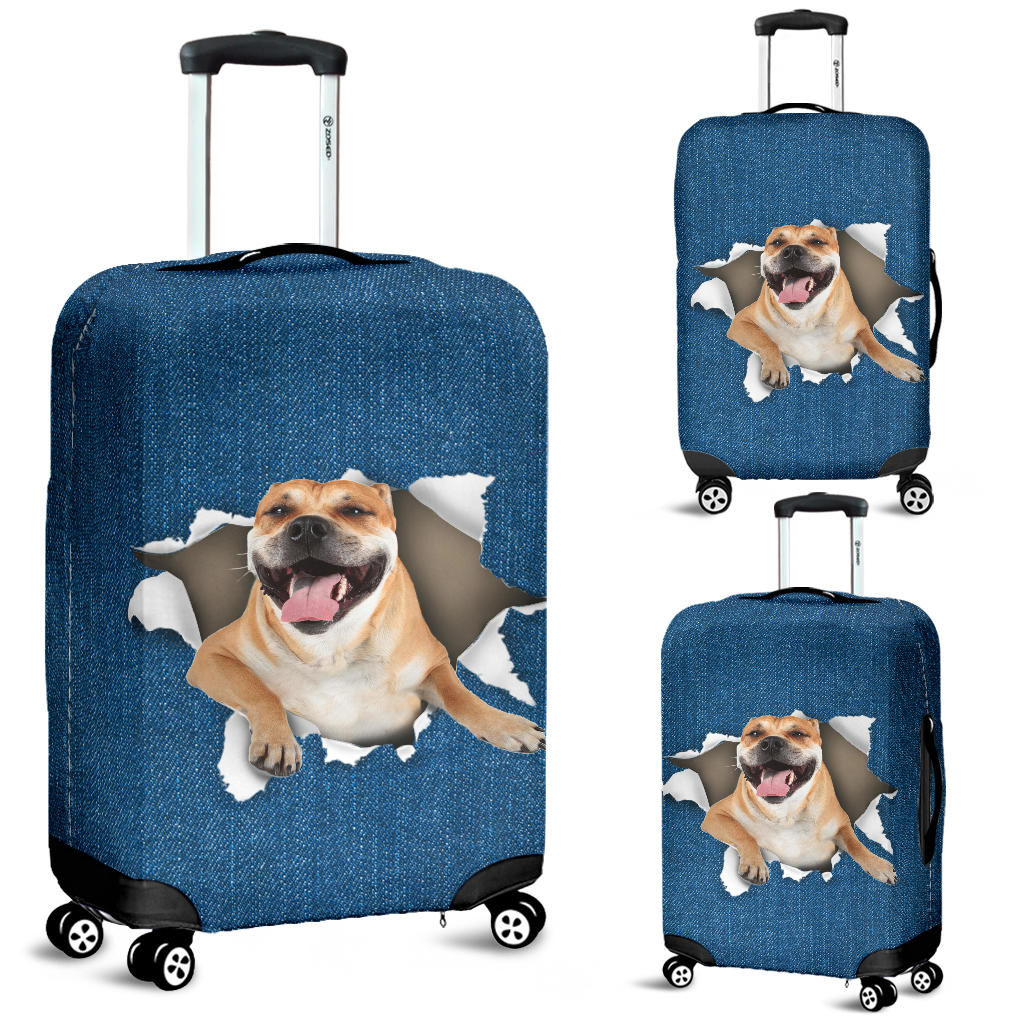 Perro de Presa Mallorquin-Torn Paper Luggage Covers