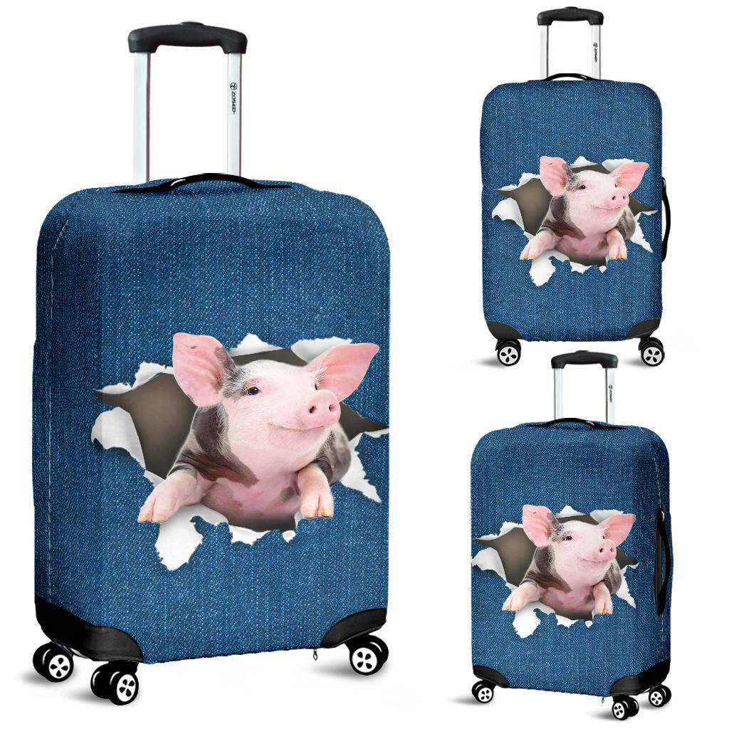 Pig-Torn Paper Luggage Covers