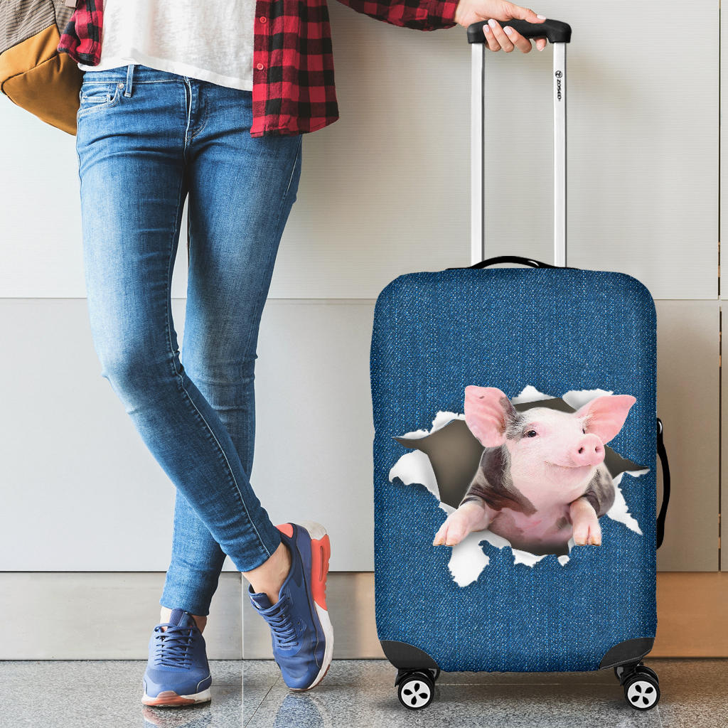 Pig-Torn Paper Luggage Covers