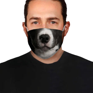 Pit Bull Face  EZ03 1504 Face Mask