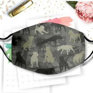 Pitbull Camo EZ07 0608 Face Mask