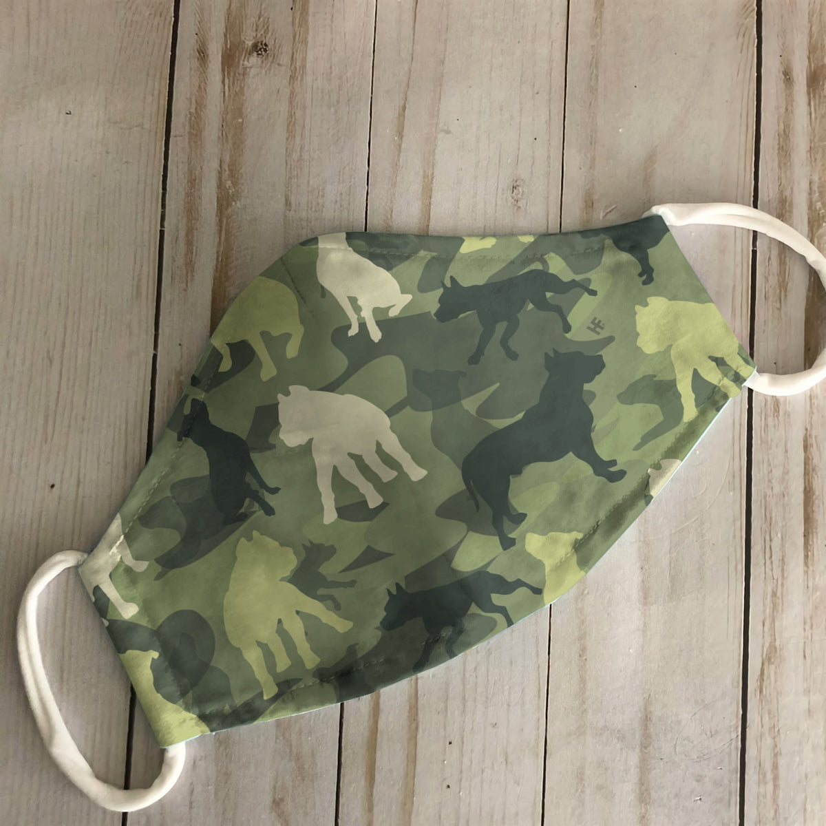 Pitbull Camo Pattern Army EZ16 0907 Face Mask