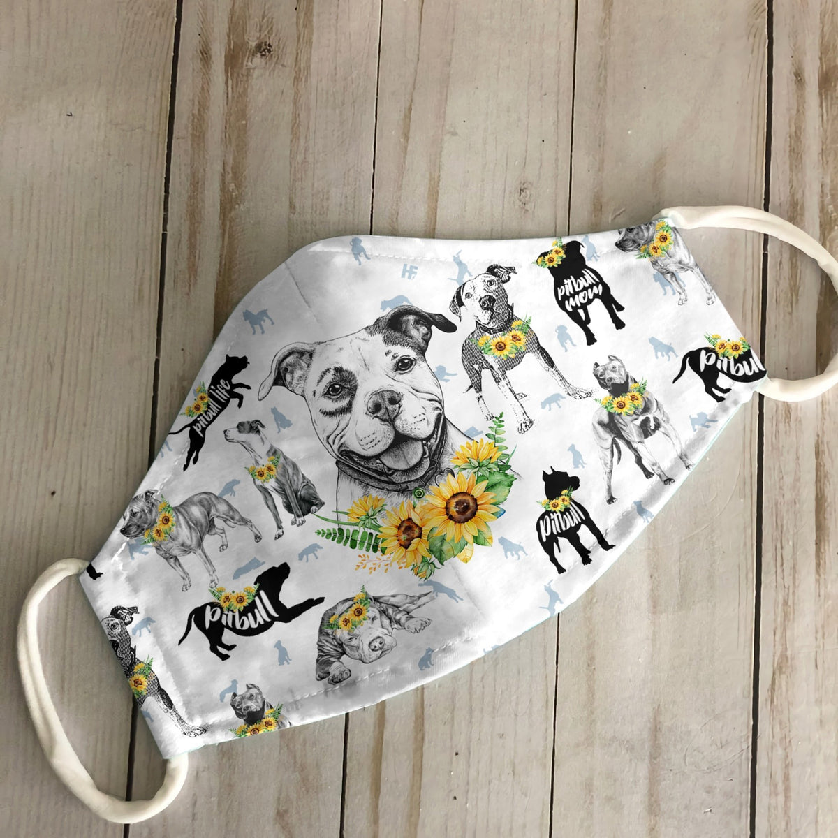 Pitbull Sunflower EZ07 2206 Face Mask