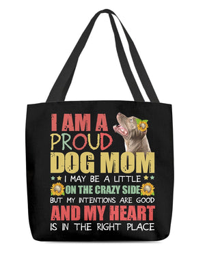 Pitbull-Right Place-Cloth Tote Bag