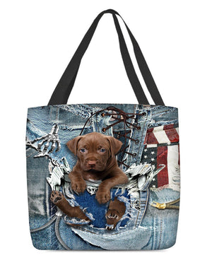 Pitbull-Ripped Jeans-Cloth Tote Bag