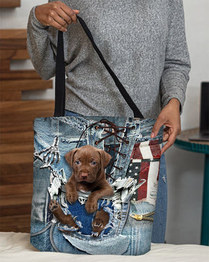 Pitbull-Ripped Jeans-Cloth Tote Bag