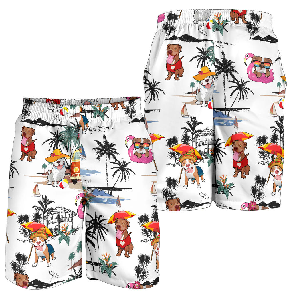 Pitbull-Summer Beach Mens Shorts