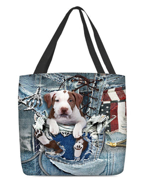 Pitbull2-Ripped Jeans-Cloth Tote Bag