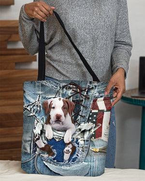 Pitbull2-Ripped Jeans-Cloth Tote Bag