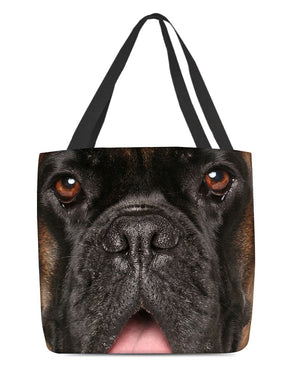 Pitbull Face-Cloth Tote Bag