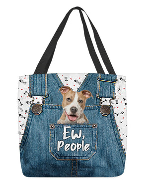 Pitbull-EW people-Cloth Tote Bag