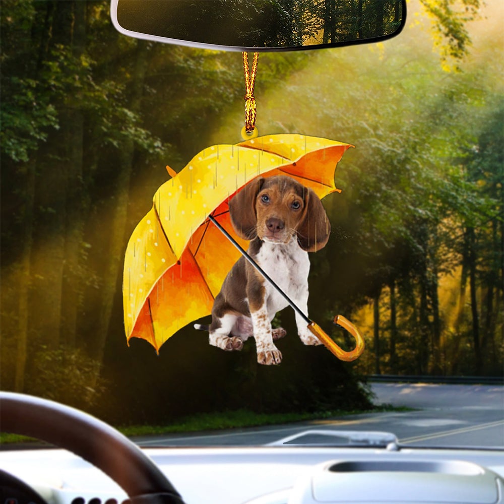 Pocket Beagle-The Umbrella Two Sides Ornament