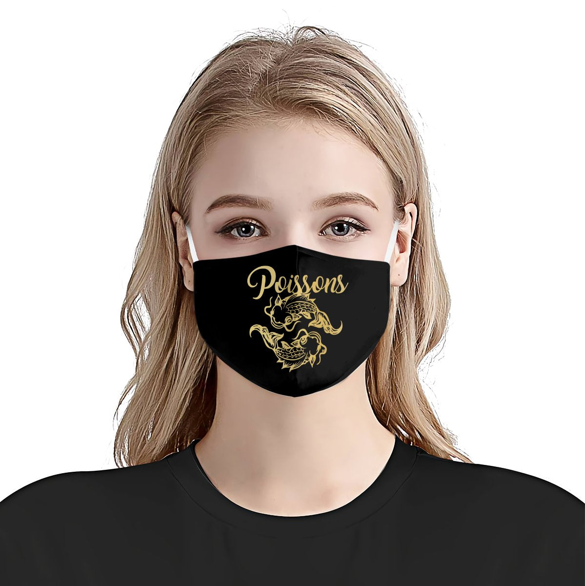 Premium French Zodiac Poissons EZ09 0906 Face Mask