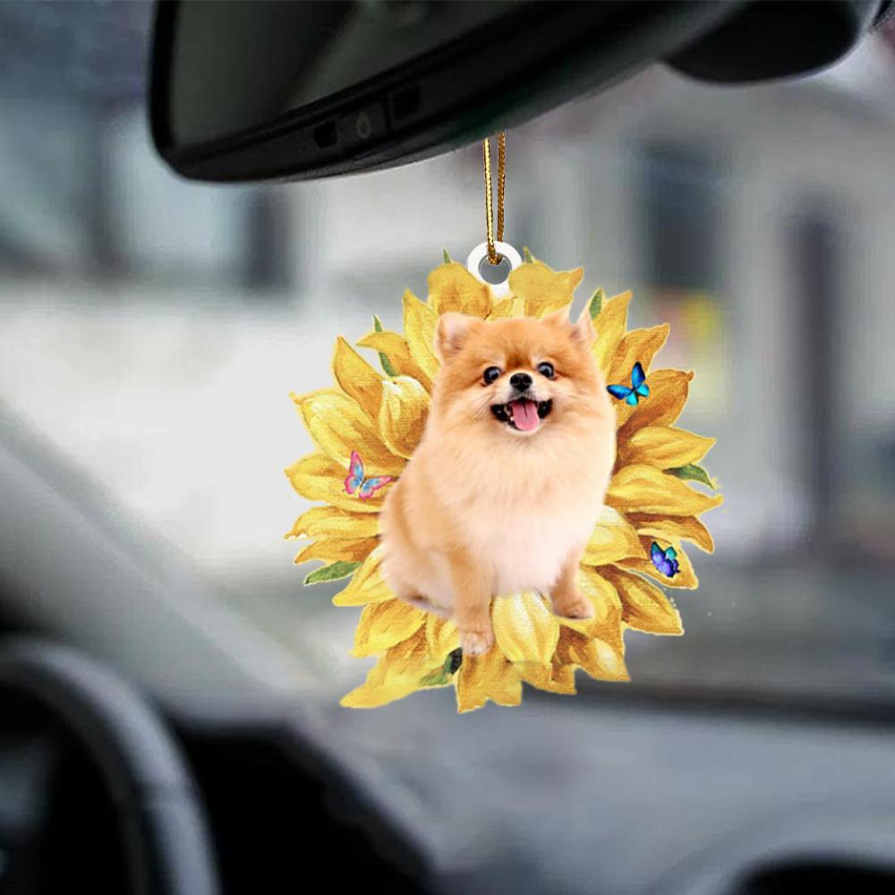 Pomeranian-The Sunshine-Two Sided Ornament