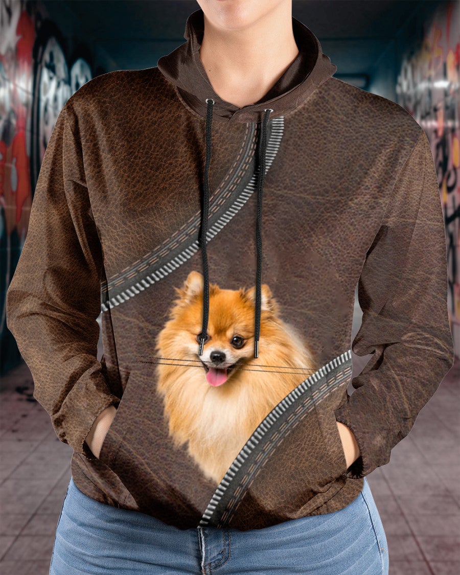 Pomeranian-Never Walk Alone Hoodie