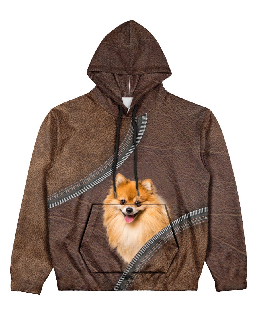 Pomeranian-Never Walk Alone Hoodie